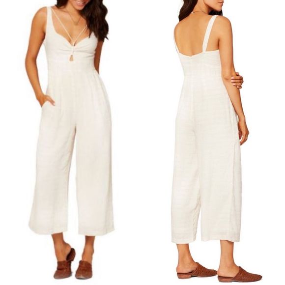 l*space Pants - NWT L*Space Kenna Cover-Up Jumpsuit Size L